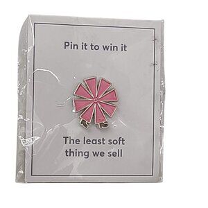 Marine Layer Enamel Pin Bubble Gum Pink Ribbon Pin It to Win It Spring 2022 NIP